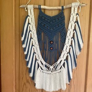 Handmade macrame wall hanging
